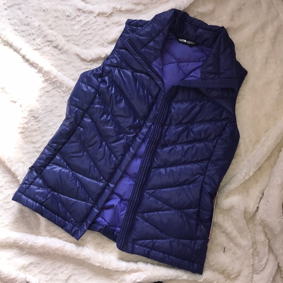 Purple North Face Vest - Picture 1 of 2